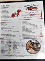 Margie Ray's Crabhouse And food