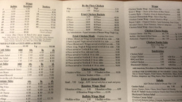 Kick N’ Chicken menu