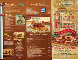 Luca's Pizza food