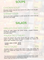 Salsa Y Limon Mexican Grill menu