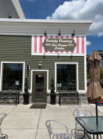 The Country Creamery Ice Cream Parlor inside