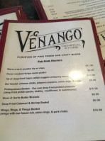 Venango General Store menu