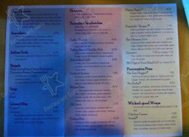 Jitters Cafe menu