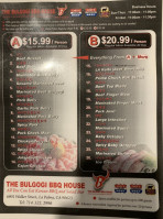 Mr. Lee's Barbeque House menu