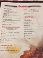 Armstrong's menu