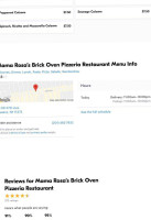 Mama Rosa Brick Oven Pizza inside