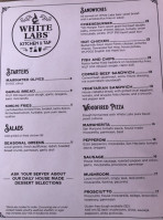 White Labs Brewing Co Asheville Kitchen Tap menu