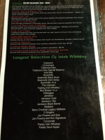 Celtic Monkey Irish Pub And Grill menu