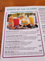 Bahama Breeze Orlando Grand National menu