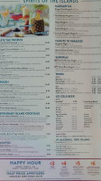 Bahama Breeze Orlando Grand National menu