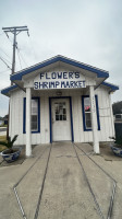 Flower's Shrimp Market outside