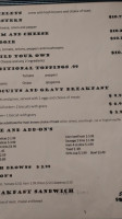 Karen's Kafe And Stephanie's And Grill menu