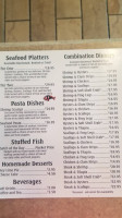 Seafood Kitchen Of St. Augustine menu