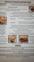 Dad's Place Grill menu