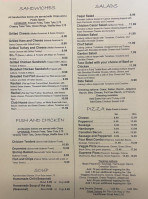 Cy's And Grill menu