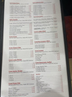 Texas Seafood And Steak House menu