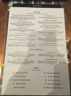 Tam's Tupelo menu