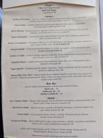 The Impudent Oyster menu