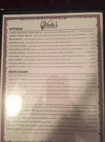 Violas menu