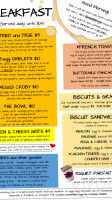 Croby's Urban Viddles menu