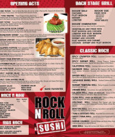 Rock N Roll Sushi menu