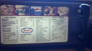 Dad's Family menu