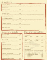 Cucos Mexican Cafe menu