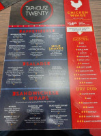 Taphouse Twenty menu