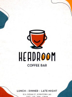 Headroom Coffee inside