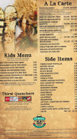 Pedro's Mexican Grill And Cantina menu