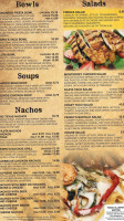 Pedro's Mexican Grill And Cantina menu