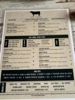 Hoof And Barrel menu