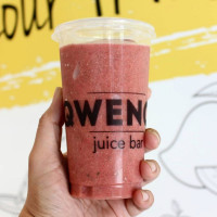 Qwench Juice Olive St. food
