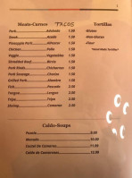 Taqueria La Plazita Ofrece menu