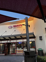 Wagyu Meat Grill outside