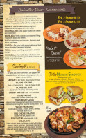 Fiesta Mexicana menu