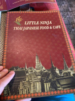 Little Ninja Thai Japanese Food And Cafe menu
