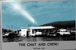 Chat-n-chew outside