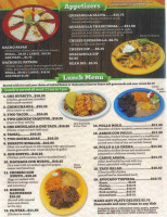 Sinaloa Mexican menu