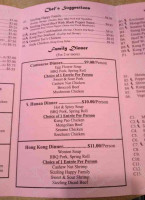 Joy Kitchen menu