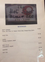 Hot Spot Diner menu