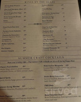 The Wine Bar at Vintner Valley menu