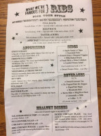 Carolyn’s Razorback Ribs menu