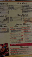 Rio Grande #9 menu