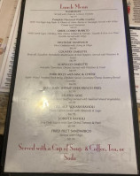 Westway Diner menu