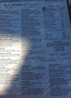 Falls Terrace Restaurant menu