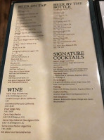 Rare Olde Times menu