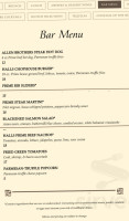 Halls Chophouse menu