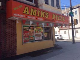 Amins Dollar Pizza Inc. food
