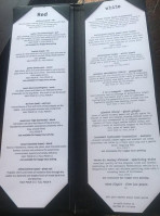 Veritas Tapas Wine menu